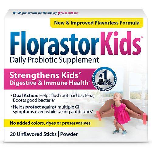 Florastor Kids Daily Probiotic Supplement - 20.0 ea