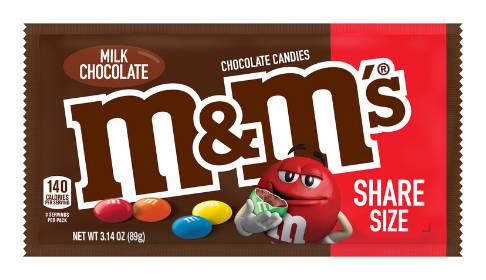 M&M's Milk Chocolate Share Size