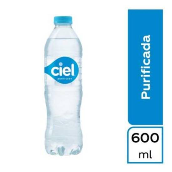Agua Ciel Natural 600 ml