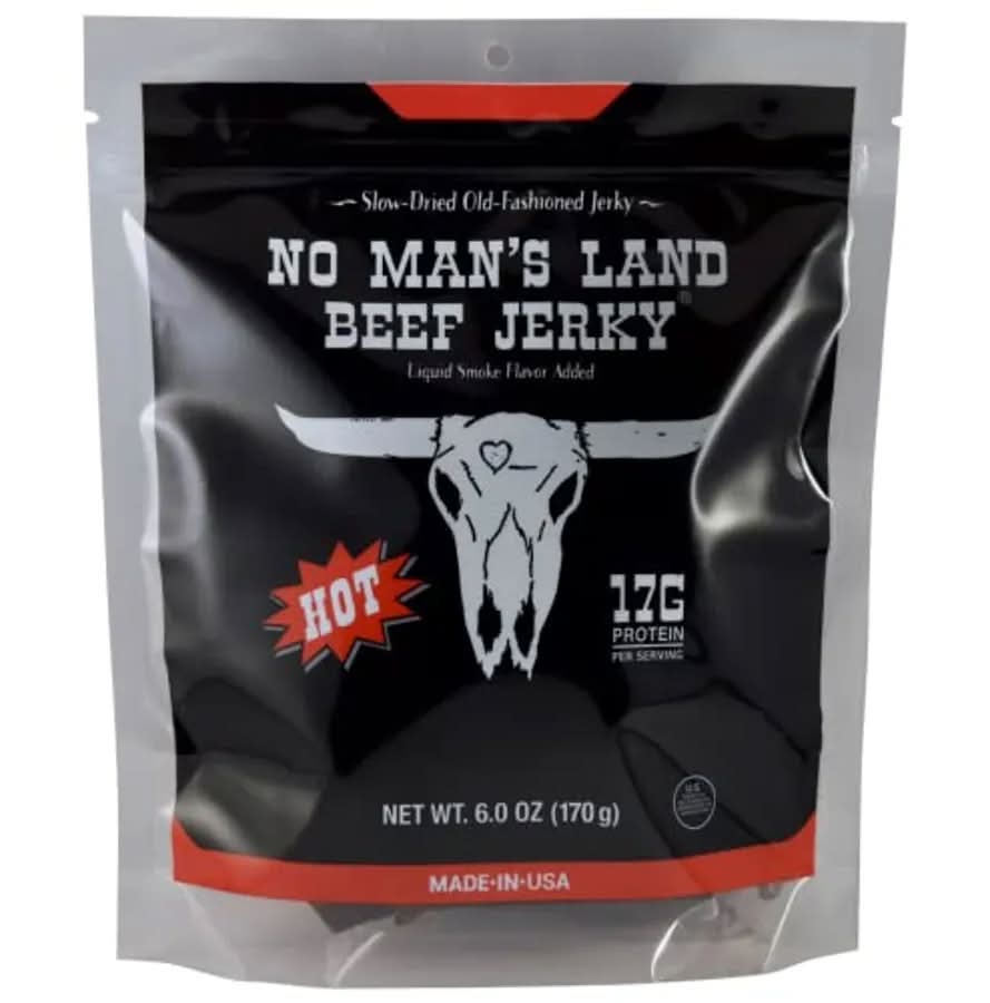No Man's Land Hot Beef Jerky