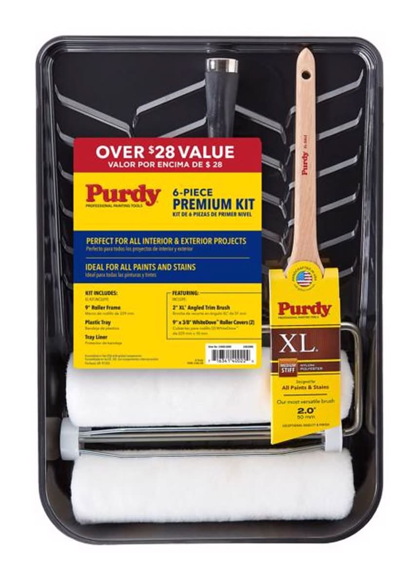 Purdy Premium 9 In. W Regular Paint Roller Kit Threaded End