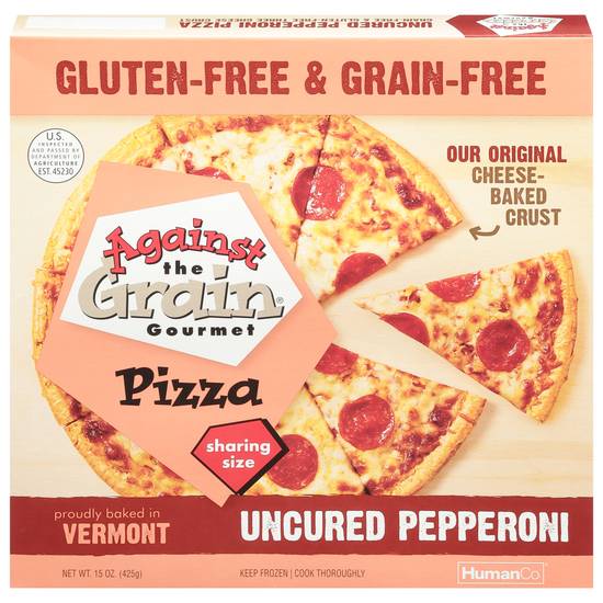 Against the Grain Uncured Pepperoni Pizza (15 oz)