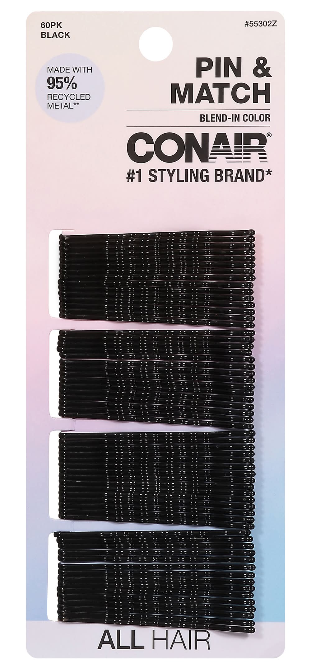 Conair Color Match Bobby Pins, Multi