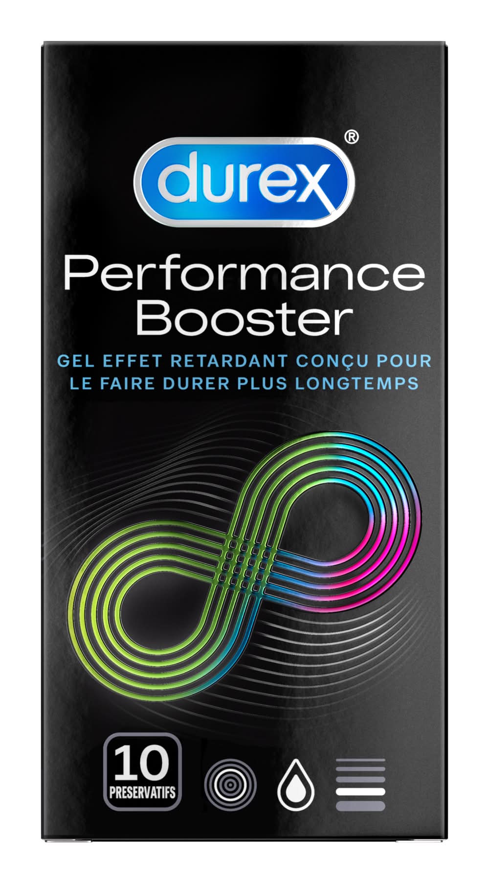 Durex - Préservatifs performance booster (30g)
