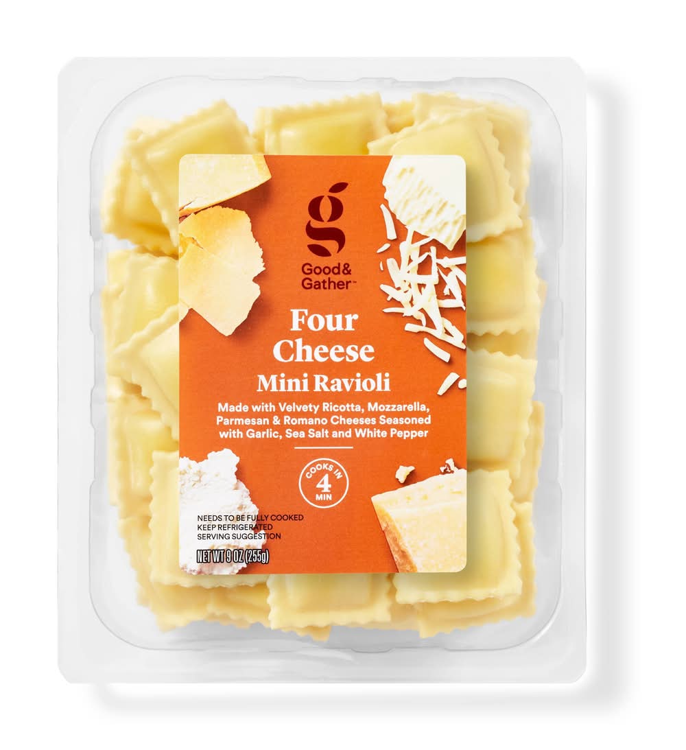 Good & Gather Four Cheese Mini Ravioli (9 oz)