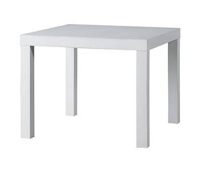 Real Living Square End Table (white)