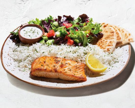 Grilled Salmon Plate