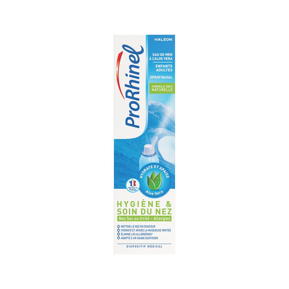 ProRhinel - Spray nasal à l'aloe vera enfants et adultes (100ml)