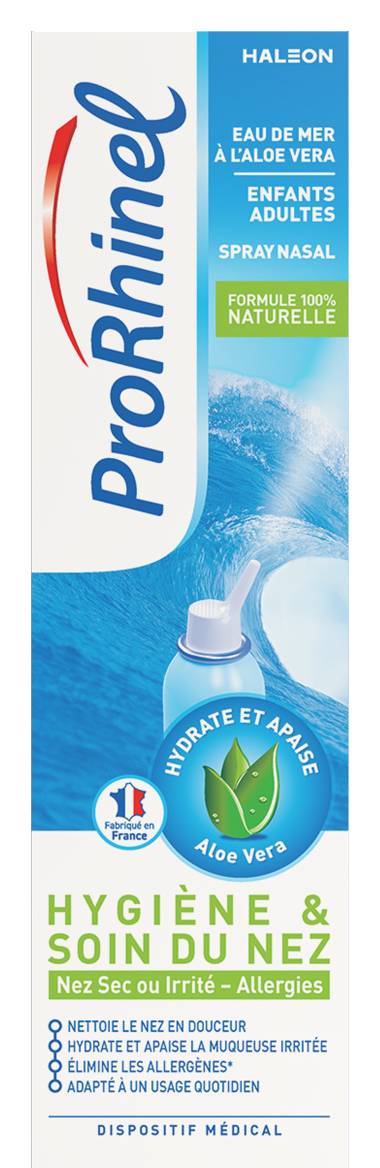 ProRhinel - Spray nasal à l'aloe vera enfants et adultes (100ml)