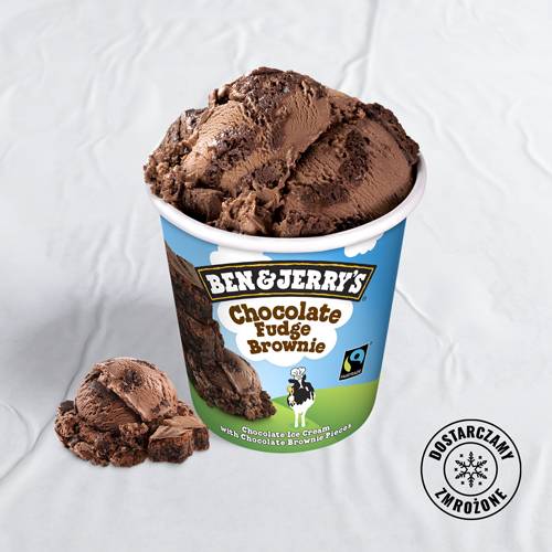 BEN&JERRY’S CHOCOLATE FUDGE BROWNIE 465ML