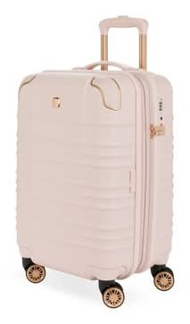 SwissGear Cascade Hardside Carry on Spinner Suitcase, Rose
