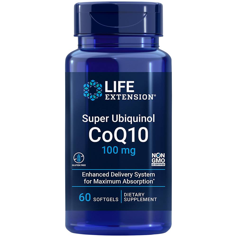 Life Extension Super Ubiquinol Coq-10 - 100 mg