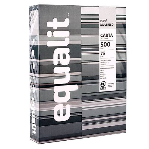 Equalit · Papel multipropósito - Carta (500 un)