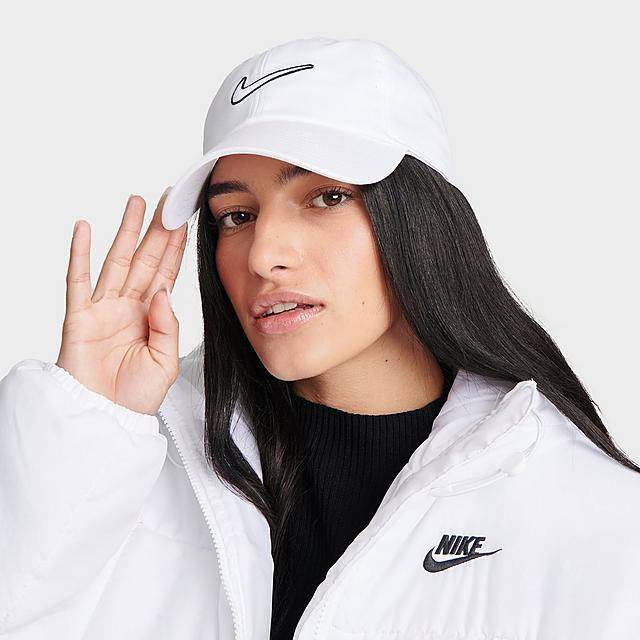 Nike Club Swoosh Unstructured Strapback Hat (M/L)