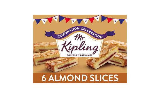 Mr Kipling 6 Almond Slices
