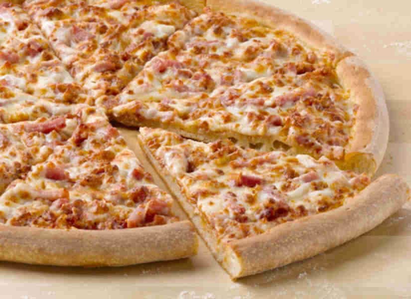 Double Bacon Six Cheese Pizza