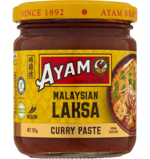 Ayam Malaysian Laksa Curry Paste (185g)