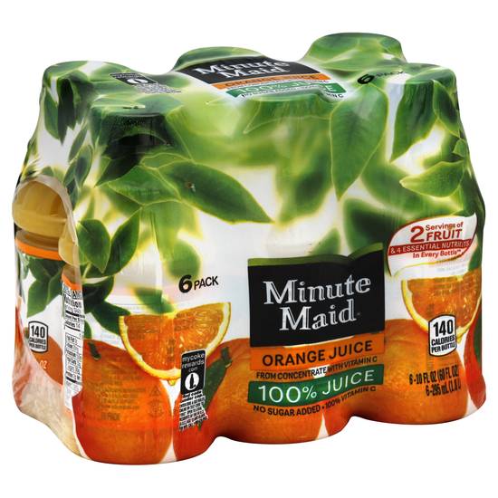 Minute Maid Orange Juice (6 ct, 10 fl oz)