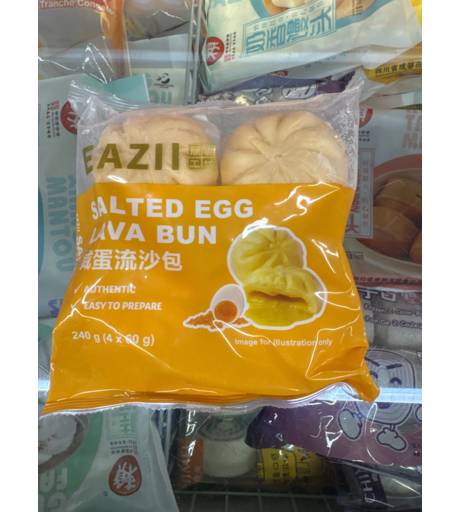 Eazii Salted Egg Lava Bun 240g