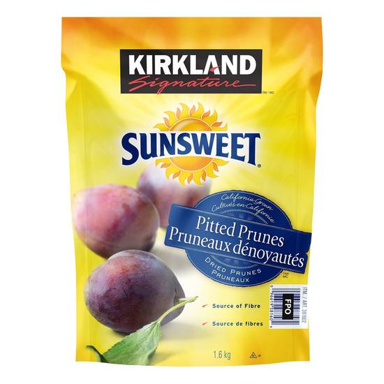 Kirkland Signature · Pruneaux dénoyautés (1.6 kg) - Pitted prunes (1.6 kg)