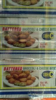 Frozen Big C - Battered Broccoli & Cheese bites - 6 lb Box (1 Unit per Case)