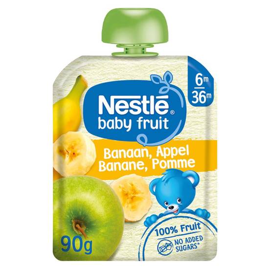 Nestlé Baby Fruit Banane Pomme dès 6 mois gourde 90g
