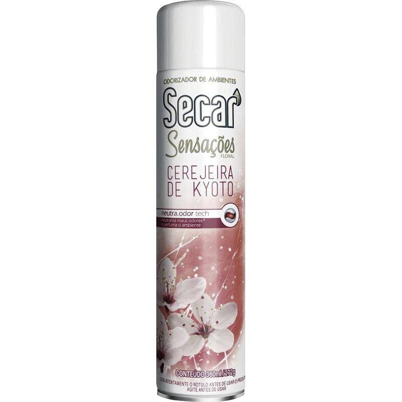 Secar odorizador de ambientes sensações floral cerejeira de kyoto (360ml)