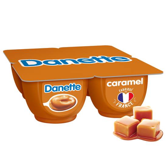 Danette - Crème dessert au caramel (4 pièces)