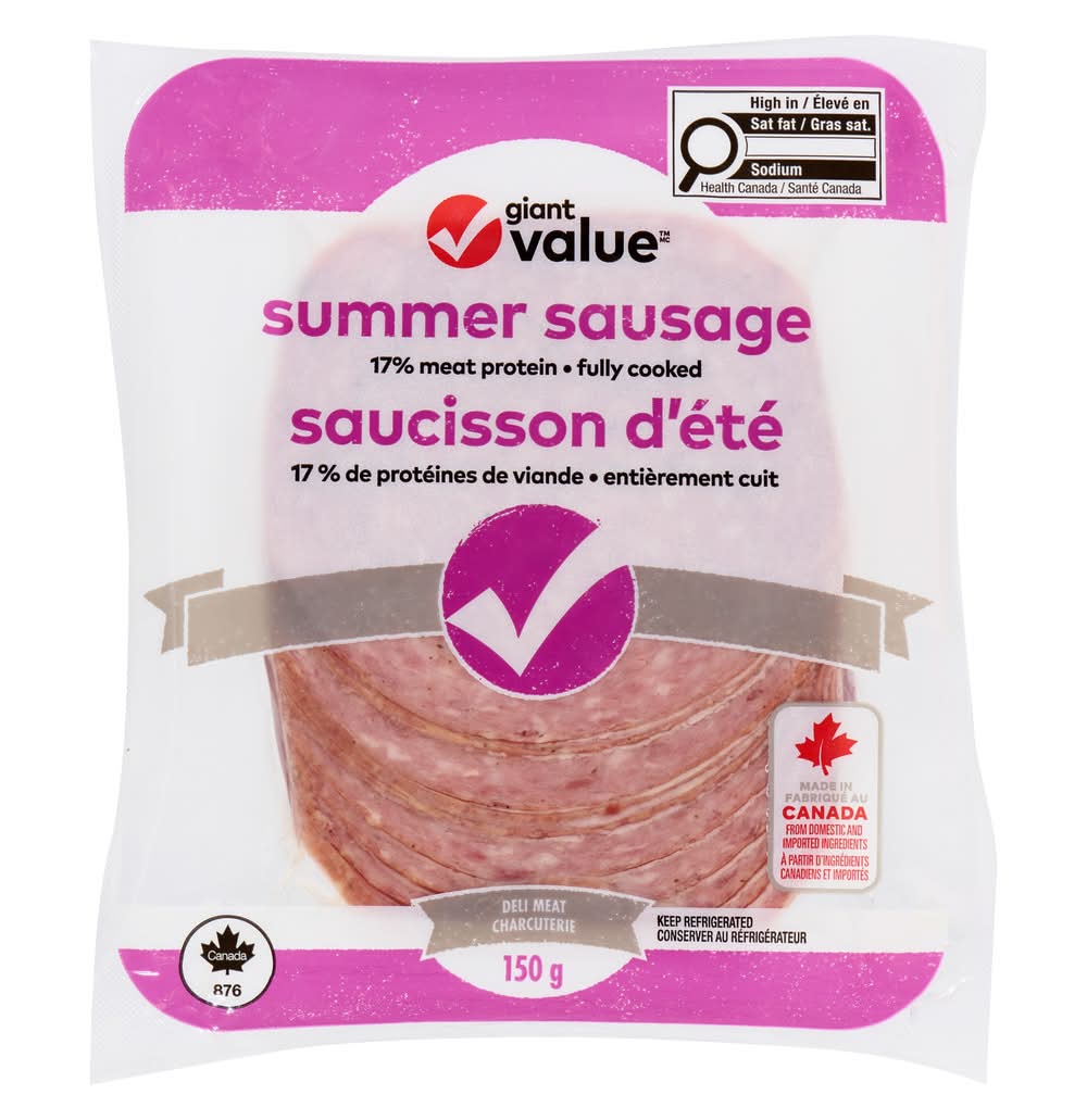 Giant Value Summer Sausage (150 g)