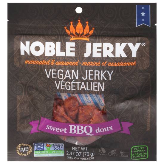 Noble Jerky Sweet Bbq Vegan Jerky (2.47 oz)
