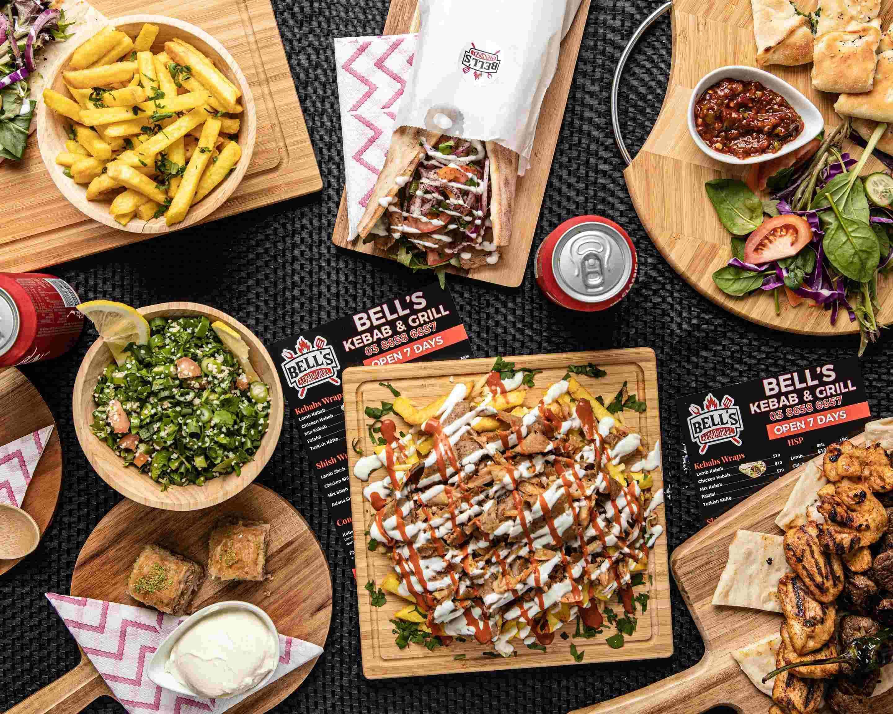 Gangster Het apparaat Huisdieren Bell's Kebab & Grill Menu Takeout in Melbourne | Delivery Menu & Prices |  Uber Eats