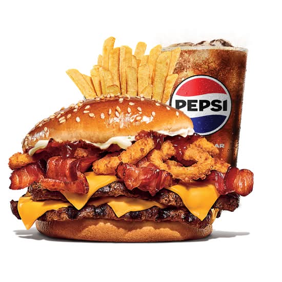 Texas BBQ Bacon King Meal