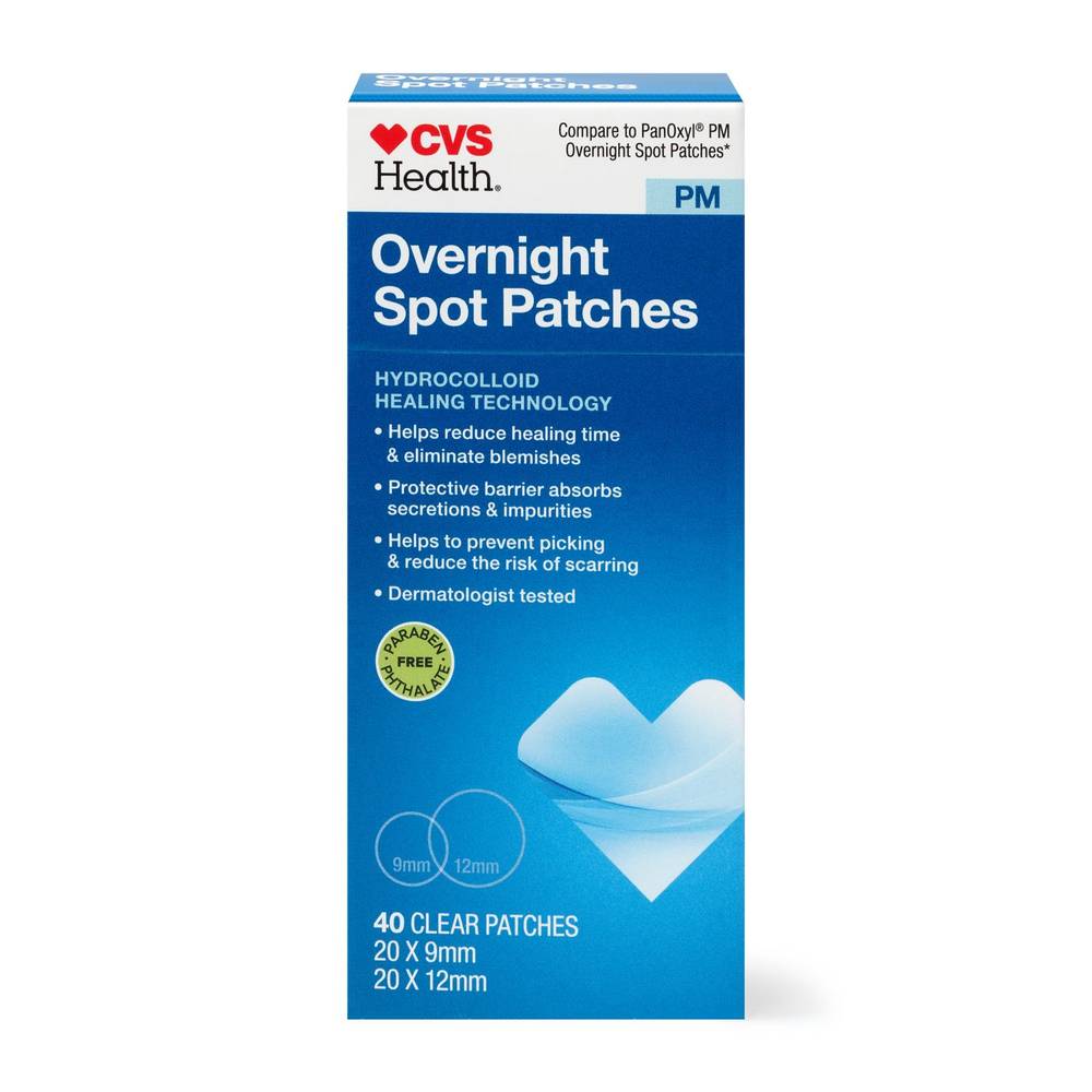 Cvs Health Overnight Spot Patches (0.35 inch - 0.4 inch)