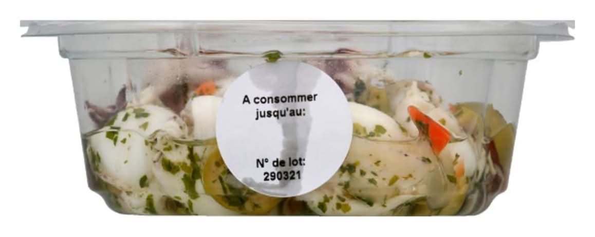 Monoprix Gourmet - Seiches marinées aux légumes (100g)