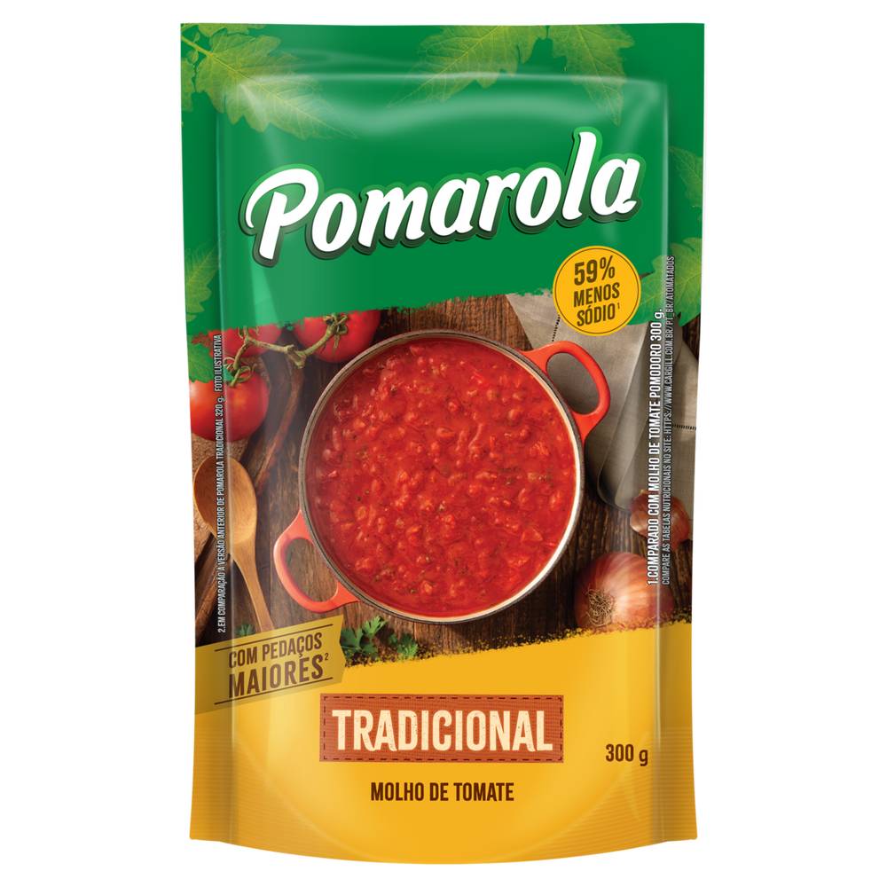 Pomarola · Molho de tomate tradicional (300 g)