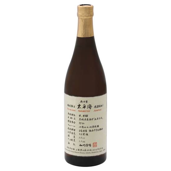 Taiheikai Sake Tokubetsu Junmai Wine (720 ml)