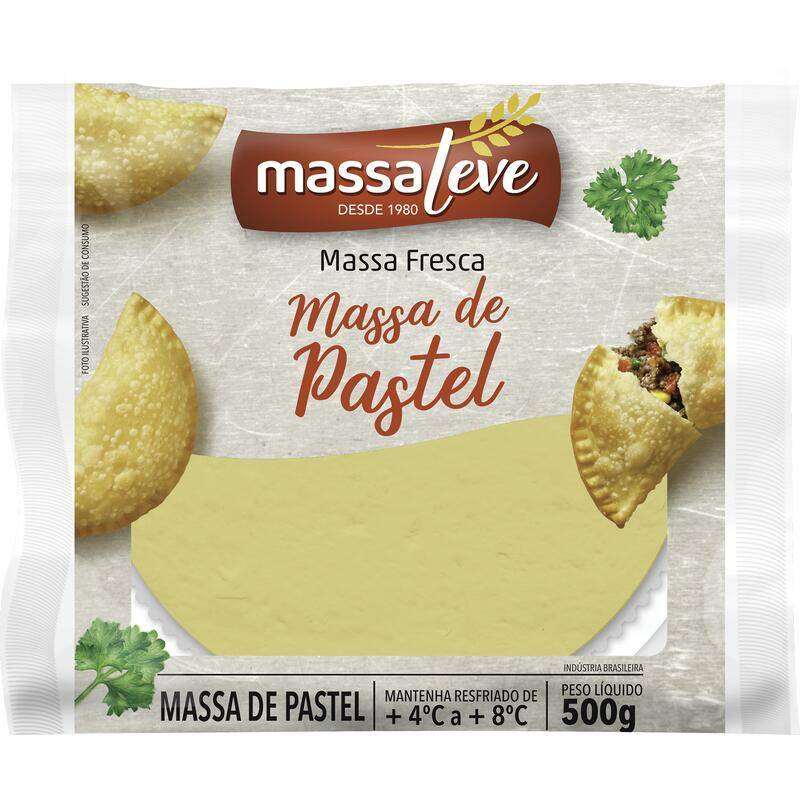 Massa leve massa fresca de pastel (500 g)