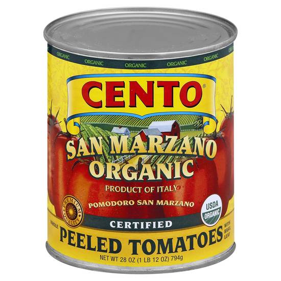 Cento San Marzano Organic Peeled Tomatoes