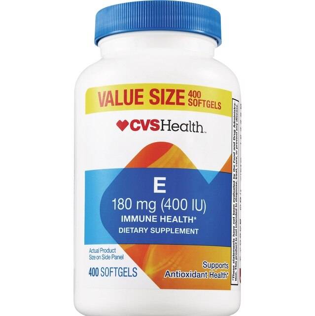 CVS Health Vitamin E Softgels 400IU, 400CT