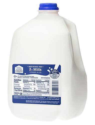Coburn Farms 2% Reduced Fat Milk (1 gal)