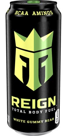 Reign™ Total Body Fuel Energy Drink With Bcaa, White Gummy Bear 16oz