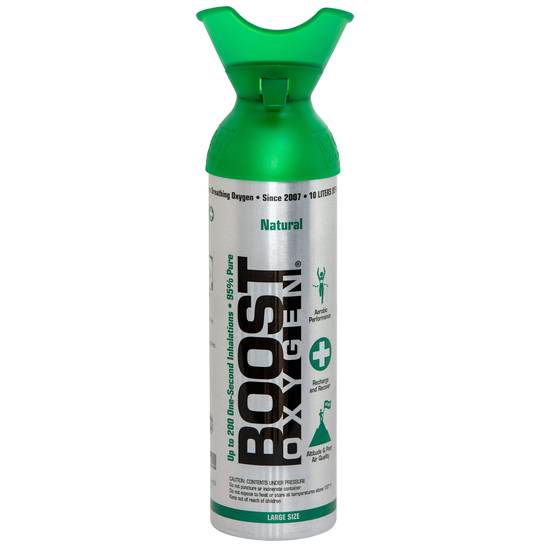 Boost Oxygen 10L Large Natural (22 oz)