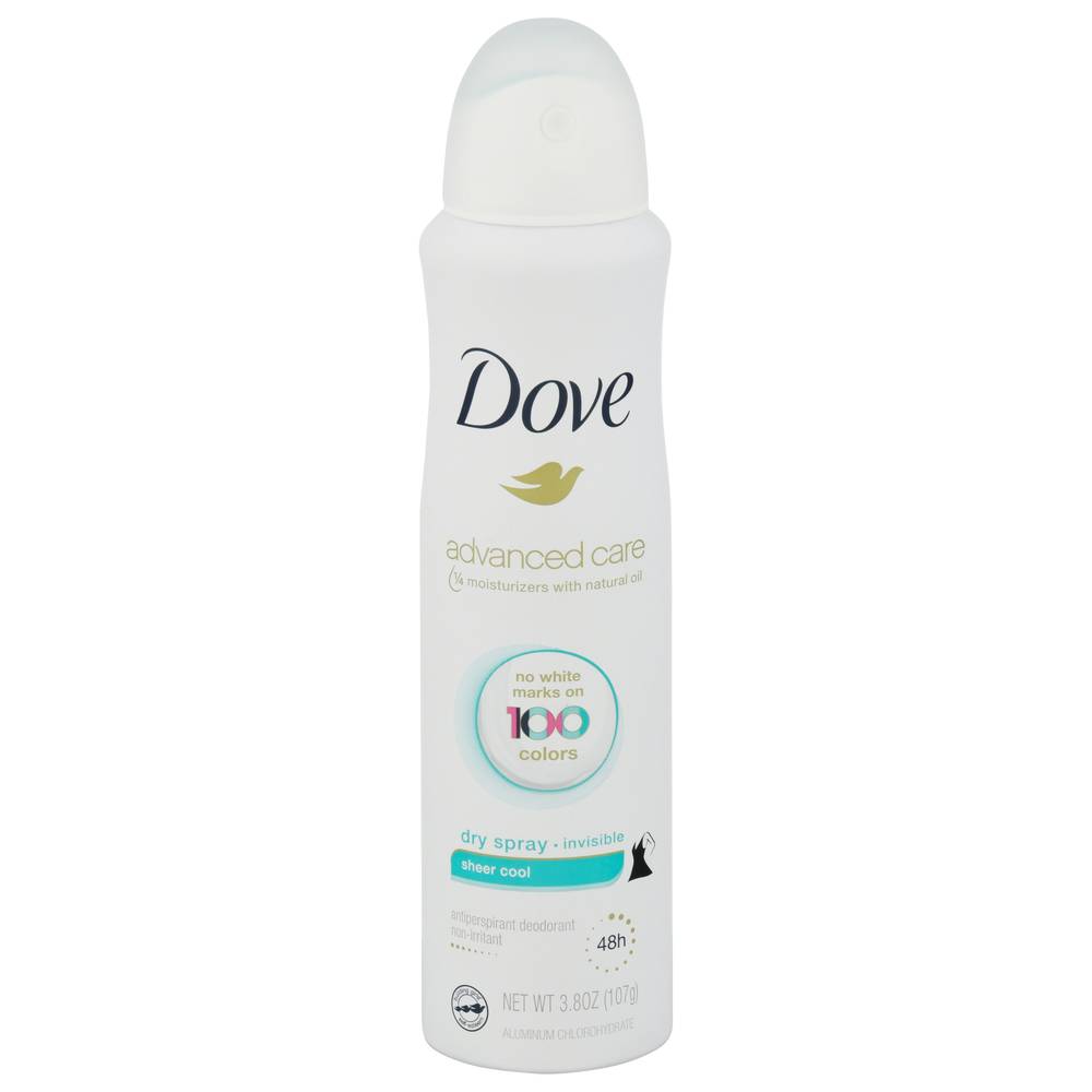 Dove Sheer Cool Invisible Dry Spray Antiperspirant Deodorant