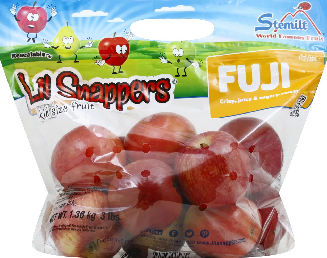 Lil Snappers Fuji Apples (3 lbs)