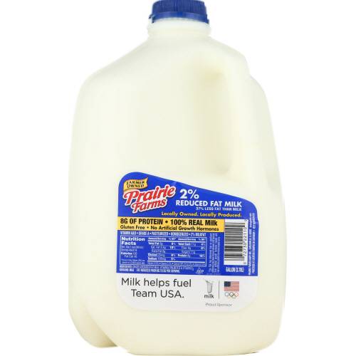 Prairie Farms 2% Reduced Fat Milk