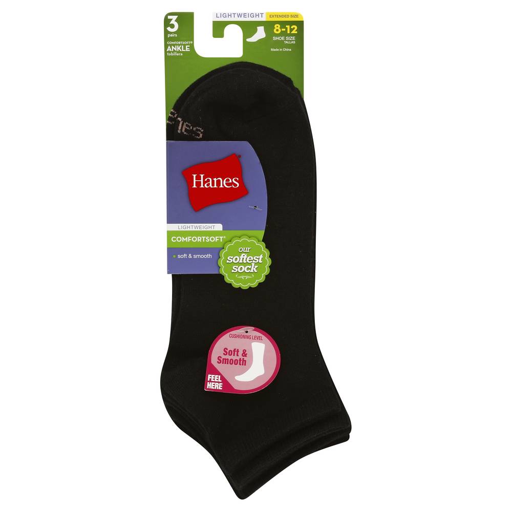 Hanes Socks (3 ct)