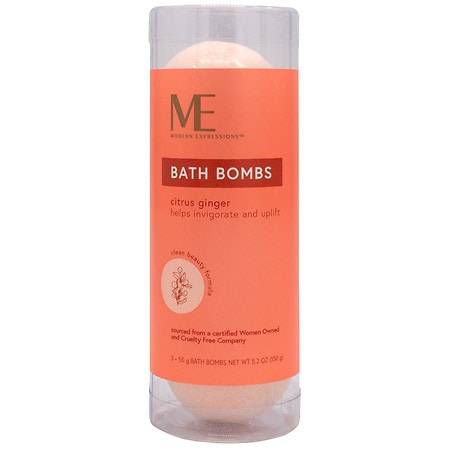 Modern Expressions Citrus Ginger Bath Bombs ( 3 ct)