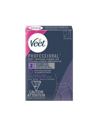 Veet Professional Hair Removal Cream Kit (50 ml, 2 ct)