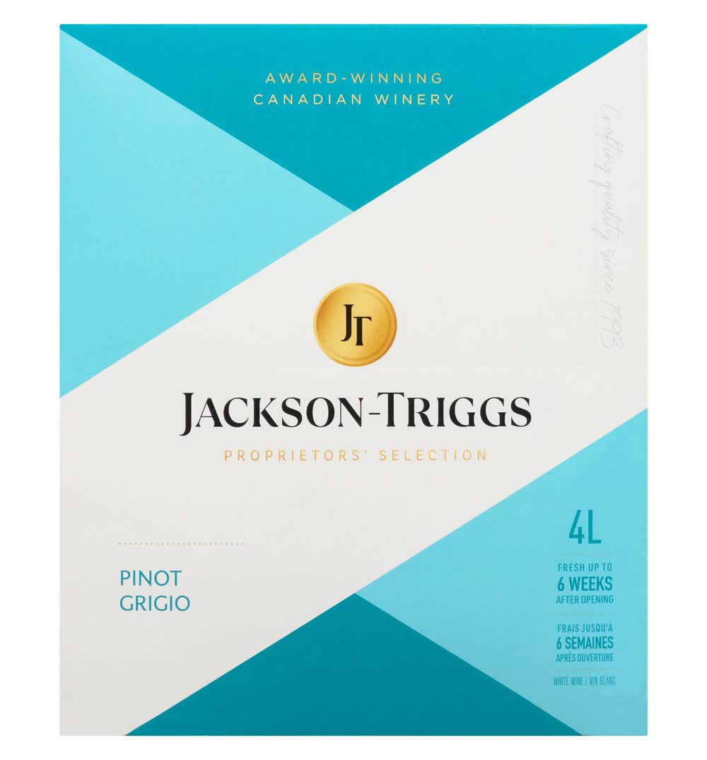 Jackson-Triggs Pinot Grigio Wine (4 L)