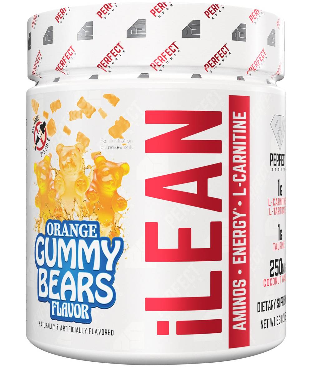 Ilean Aminos With L- Carnitine, Taurine & Caffeine - Supports Energy & Lean  Muscle - Orange Gummy Bear (15 Servings) | Postmates